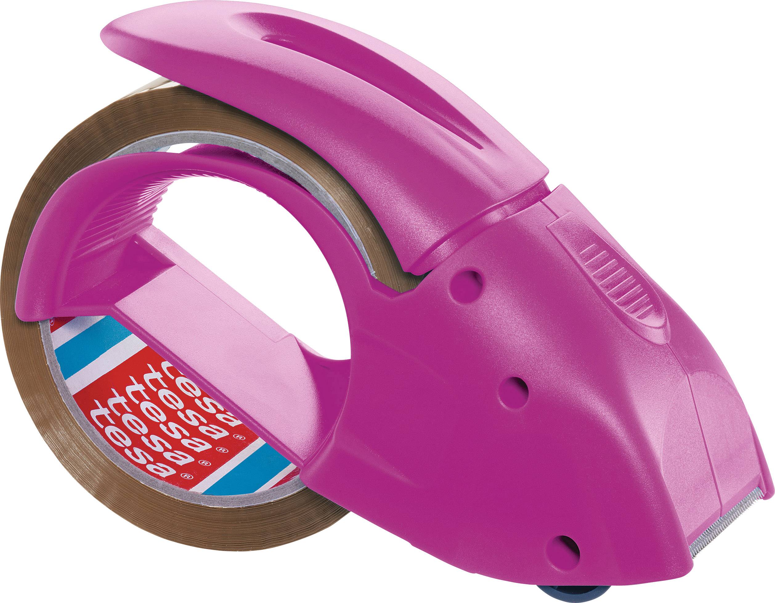 tesapack Abroller Pack'n Go pink + tesapack PP 50m 50mm - 51113-00000-00