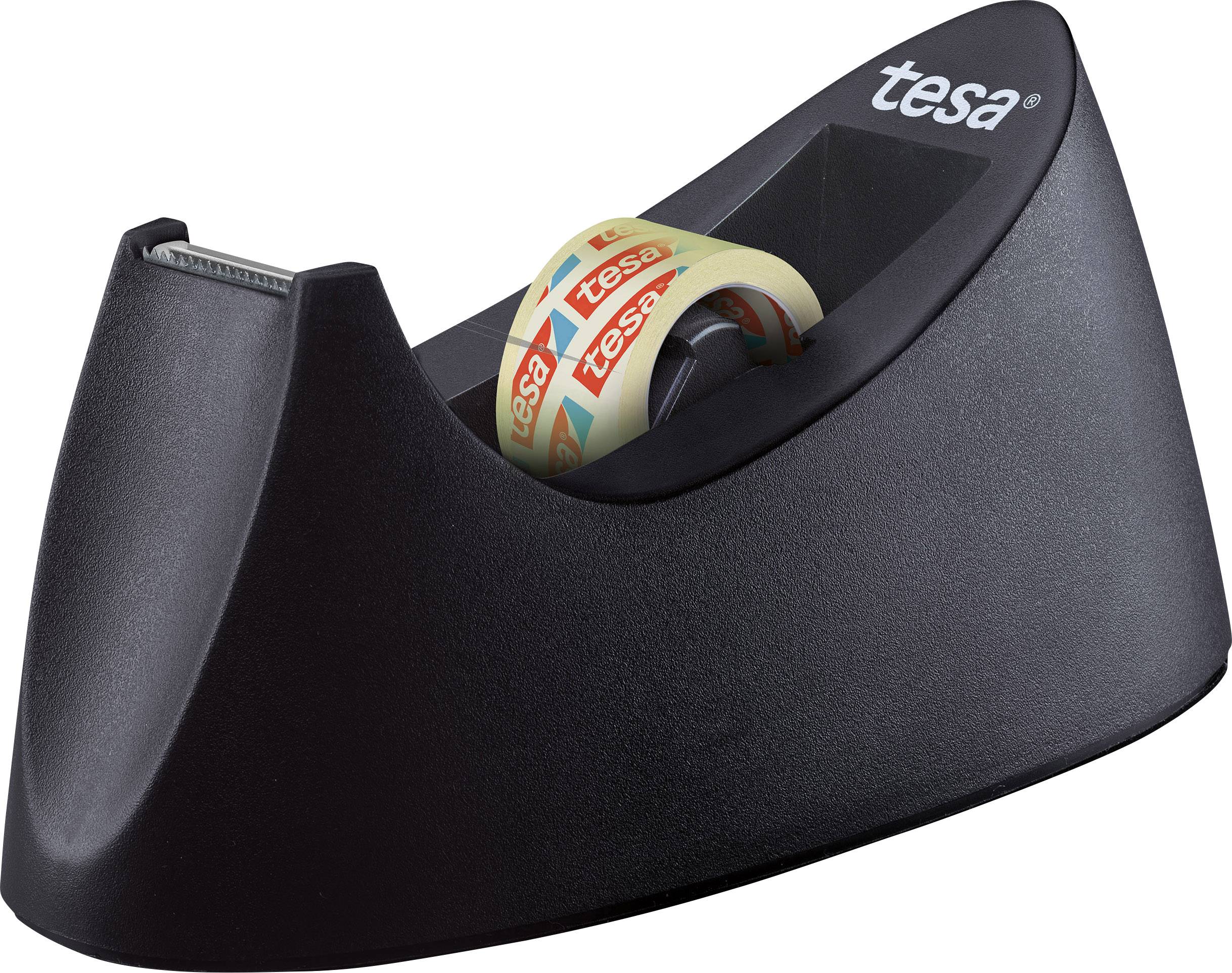 tesafilm Tischabroller Curve + 1 Rolle transparent - 53917-00000-01