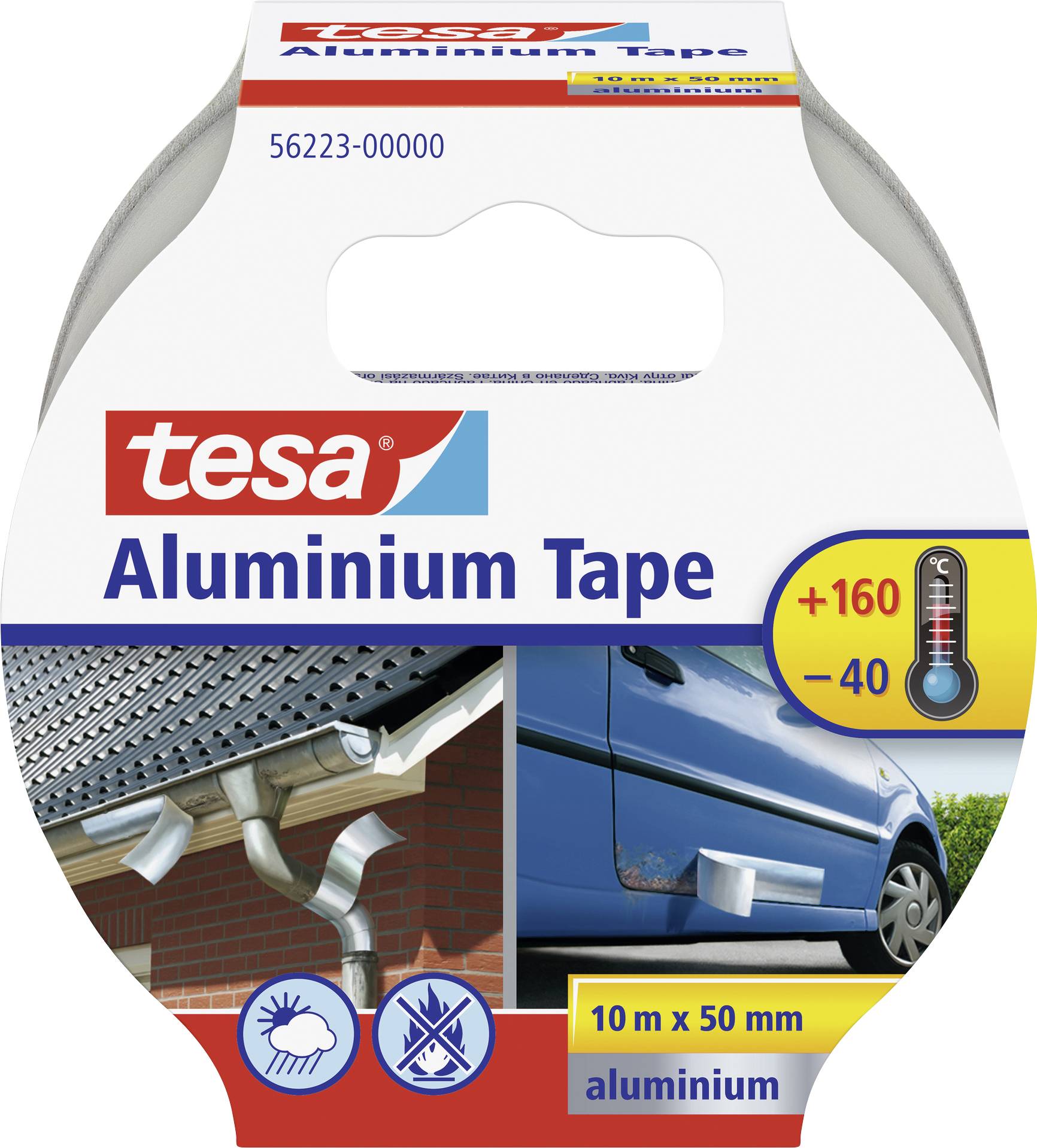 tesa Aluminium Tape 10m 50mm