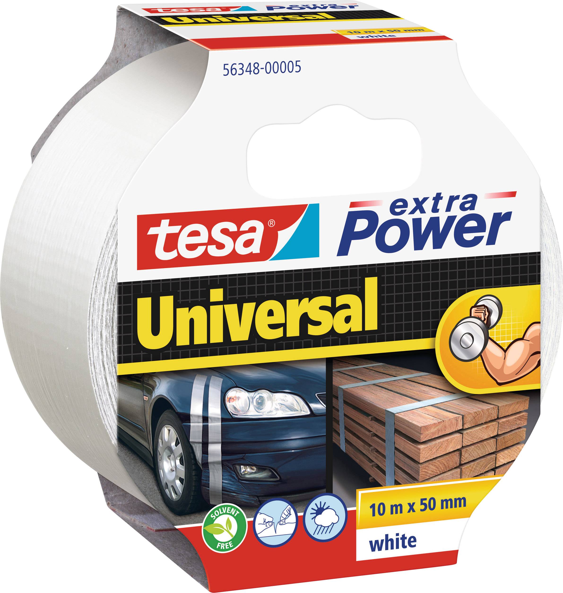 tesa extra Power Universal 10m 50mm weiß - 56348-00005-15