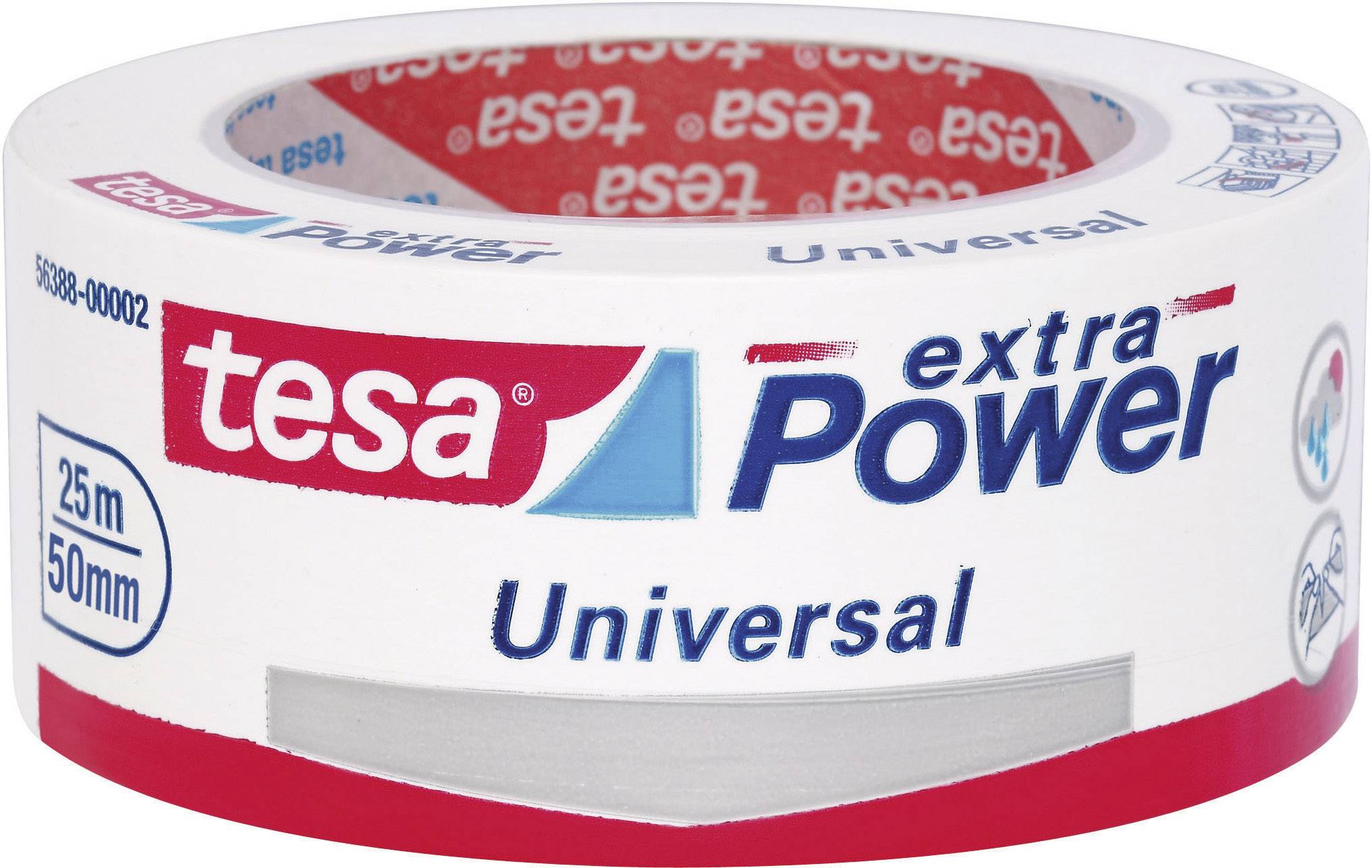 tesa extra Power Universal 25m 50mm weiß - 56388-00002-15