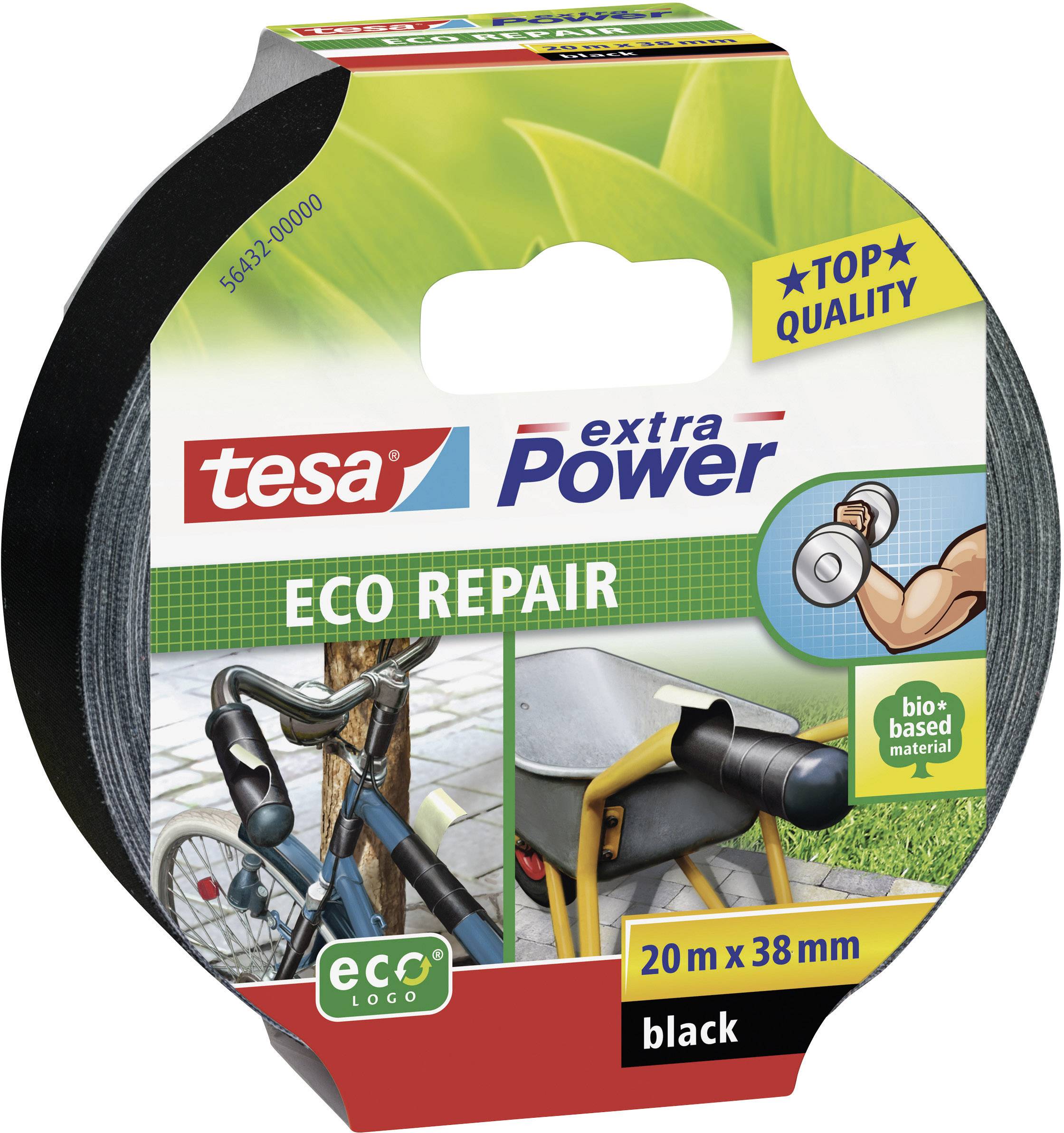 tesa extra Power Eco Repair 20m 38mm schwarz