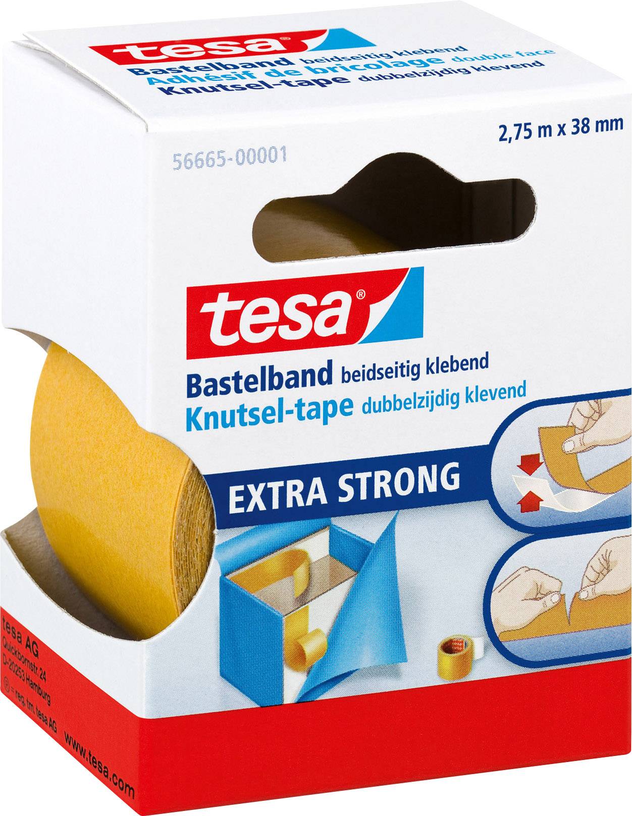 tesa Bastelband 2,75m 38mm - 56665-00001-01