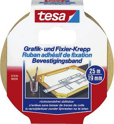 tesa Grafik- und Fixier-Krepp 25m 19mm - 57416-00000-02