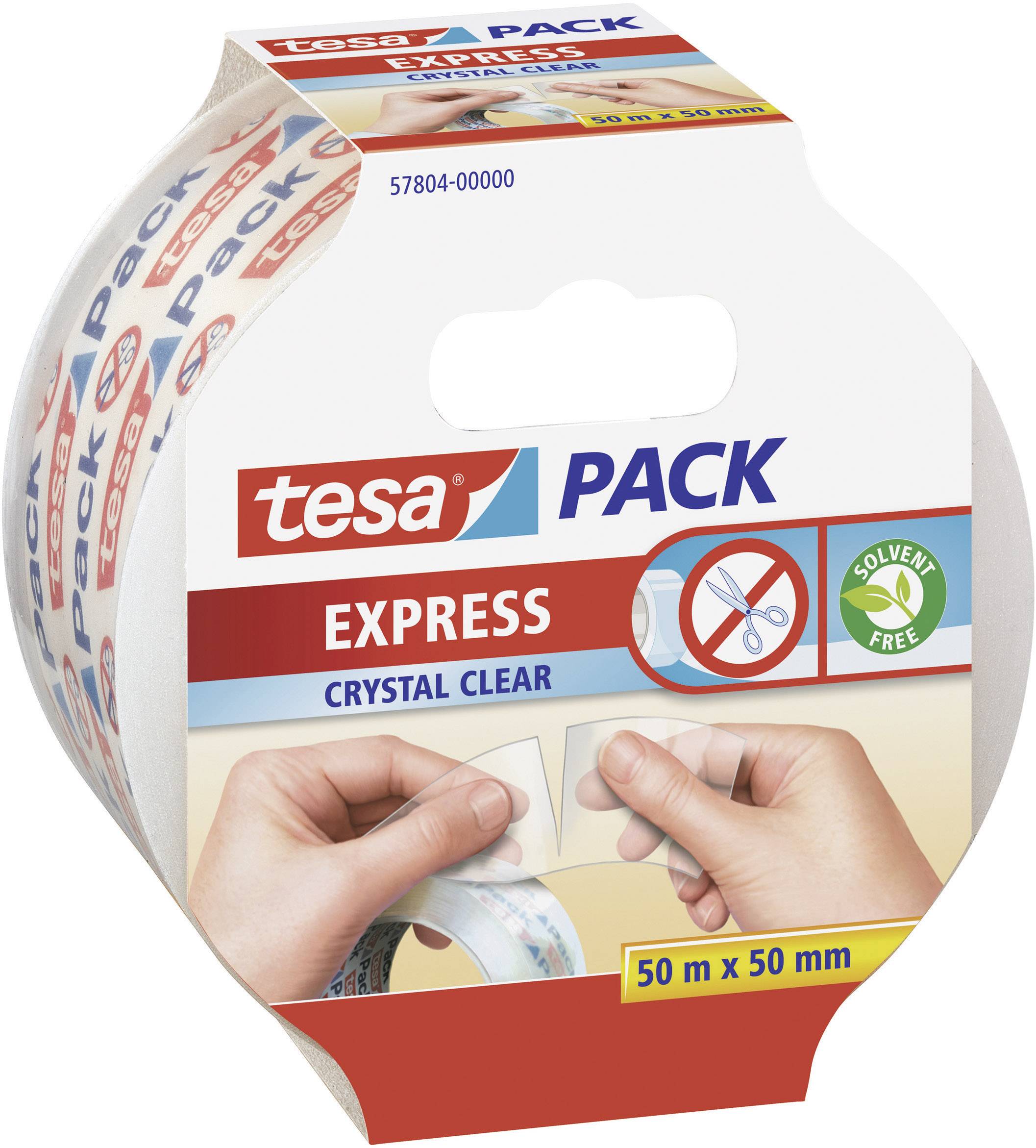 tesapack Express 50m 50mm kristall-klar -Packband- - 57804-00000-01