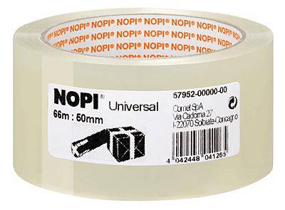 tesa NOPI Universal 66m 50mm transparent Heften,Lochen,Kleben