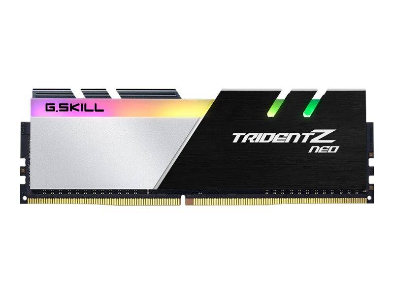 4713294224804 - Trident Z Neo DDR4-3200 - 64GB - CL16 - Dual Channel (2 pcs) - AMD Optimized - Schwarz mit RGB
