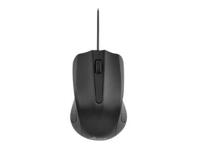 MediaRange Maus 3 Tasten kabelgebunden optischen Sensor schw Mäuse & Tastaturen