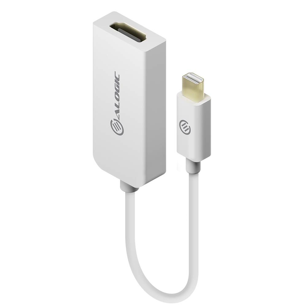 Alogic Adapter DisplayPort Mini -> HDMI weiß - MDP-HDMI-AIC
