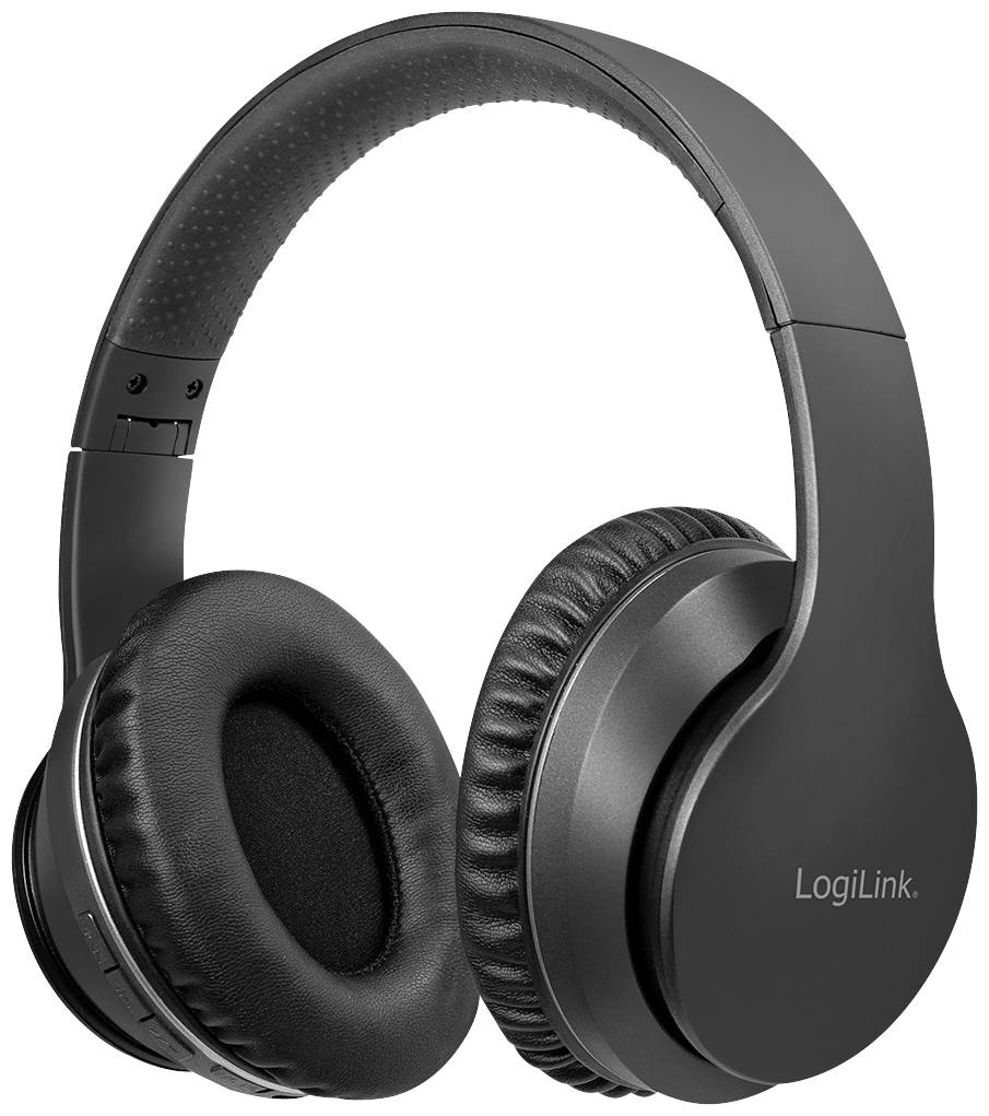 Logilink Bluetooth Headset,Active-Noice-Cancelling,V5.0,schw