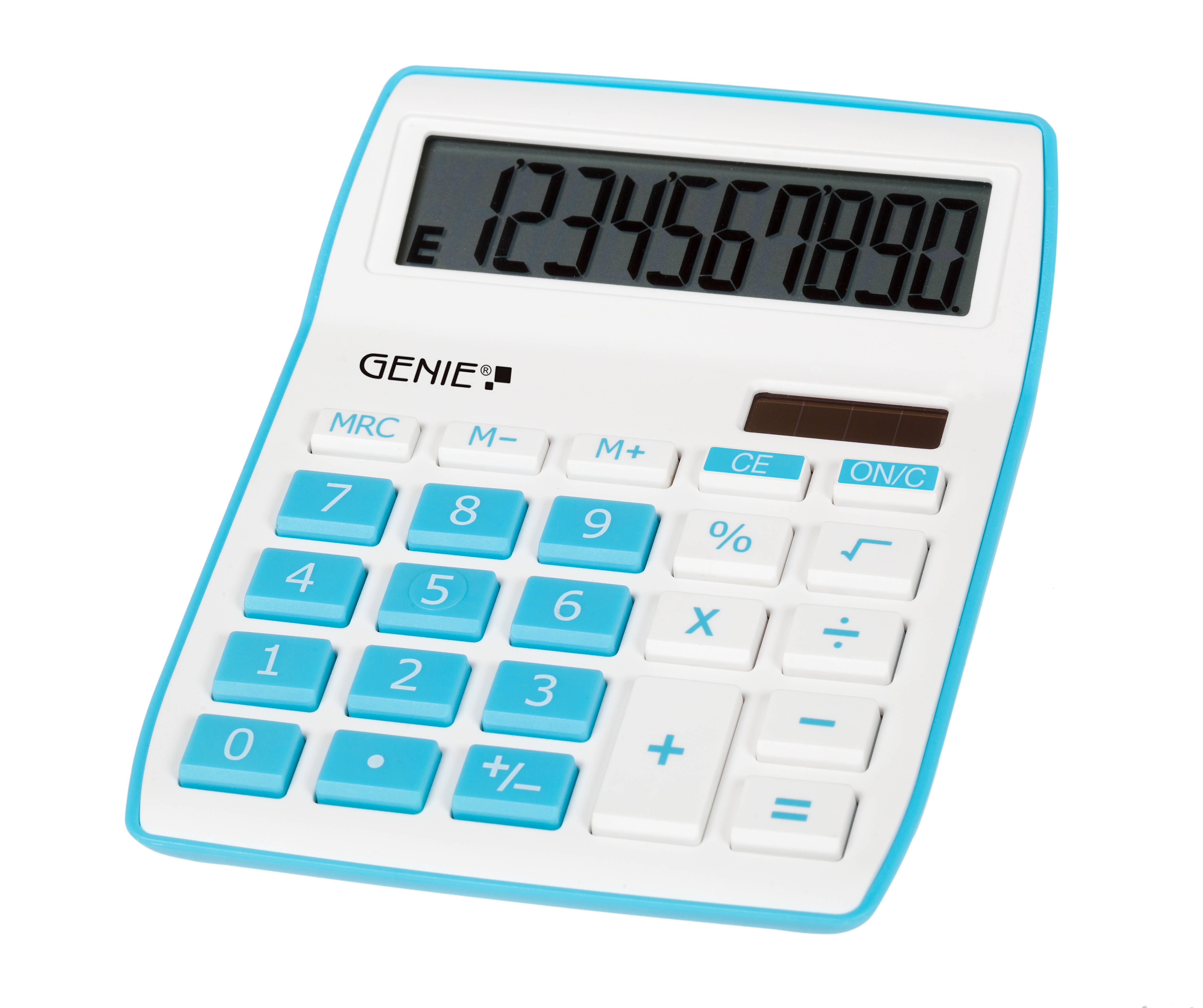 GENIE Tischrechner 840B blau