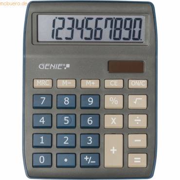 GENIE Tischrechner 840DB dunkelblau 10-stellig