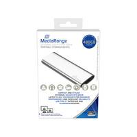 MediaRange SSD 480GB USB Typ-C extern MR1102 silber MediaRange SSD 480GB USB Typ-C extern MR1102 silber