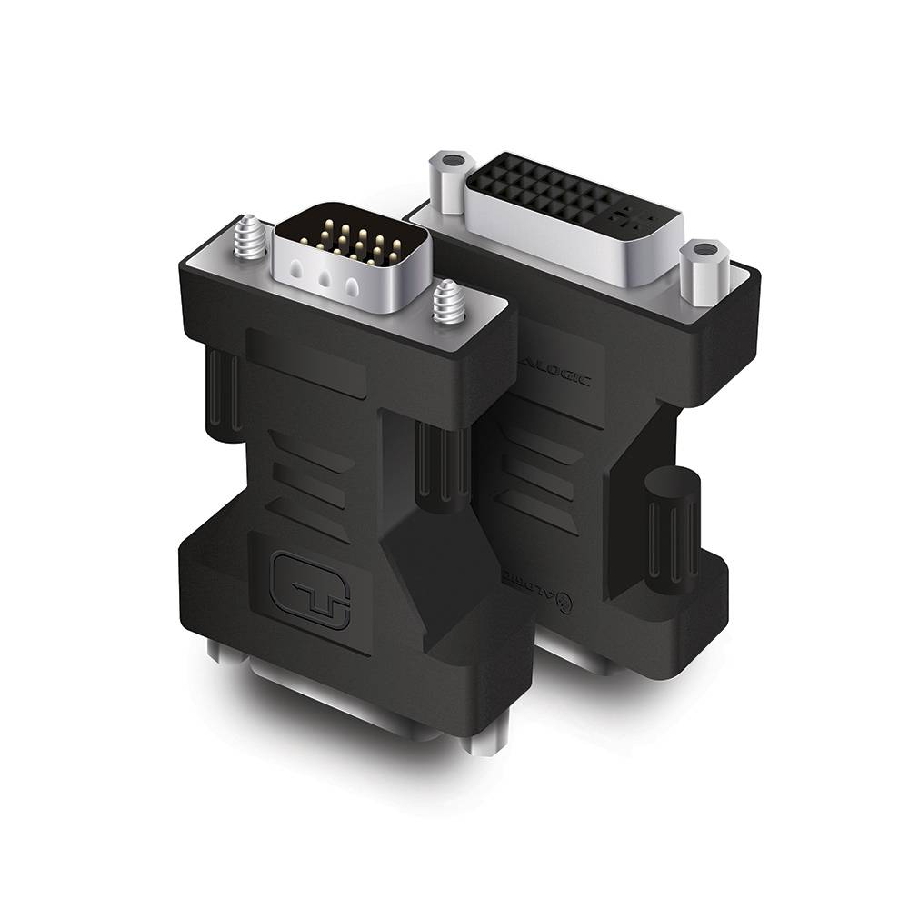 9350784002891 - VGA Adapter VGA St -> DVI Bu schwarz 9350784002891 - VGA Adapter VGA St -> DVI Bu schwarz