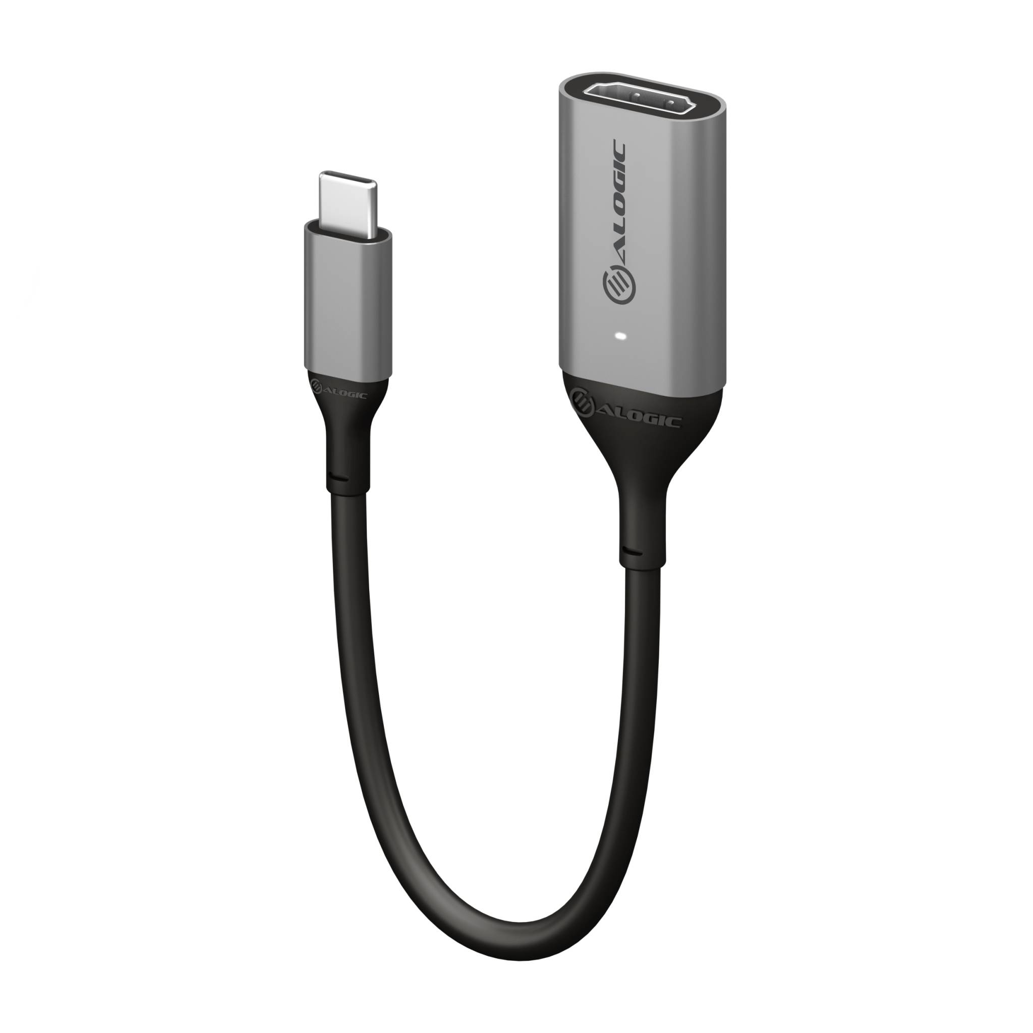 Alogic Adapter USB-C -> HDMI 4K 60HZ grau - ULUCHD-ADP