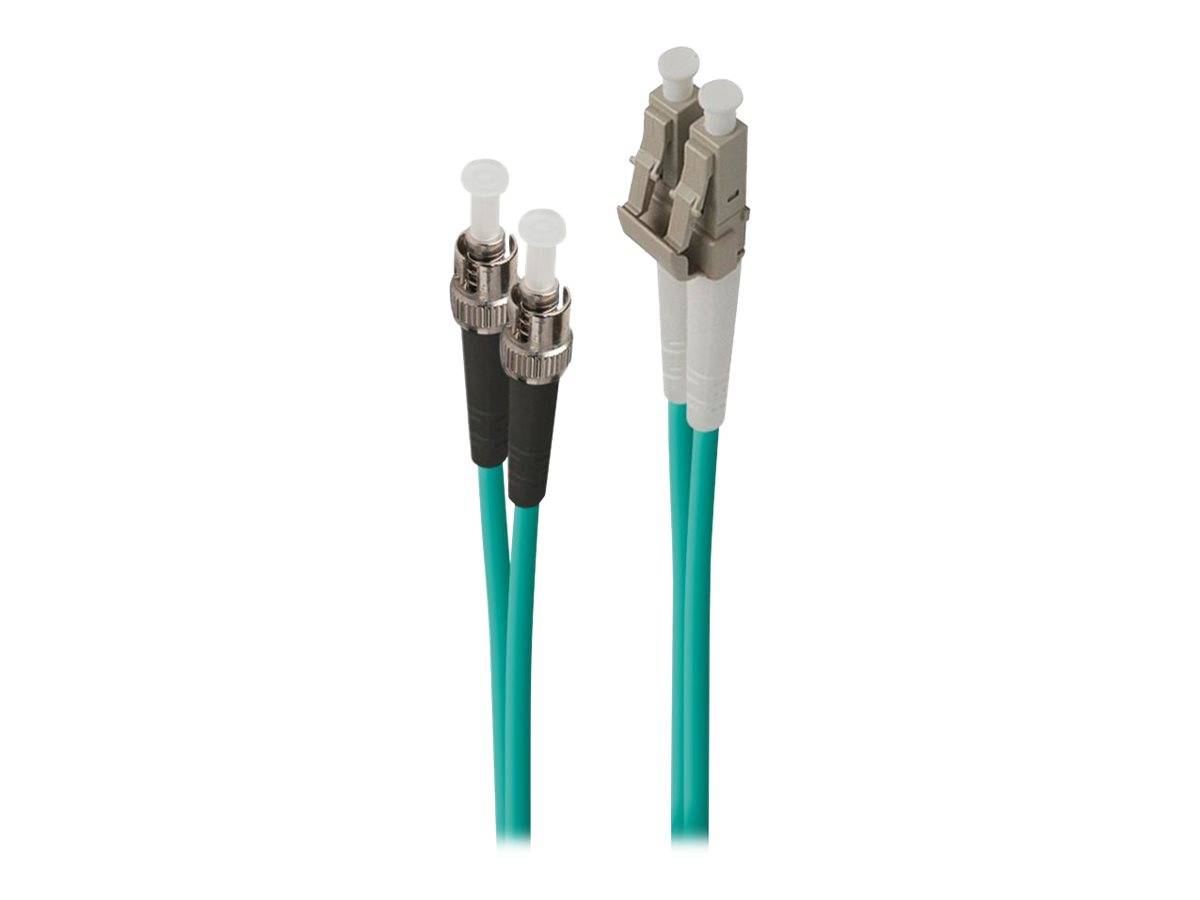 Alogic Glasfaserkabel LC-ST Multi Mode Duplex LSZH OM4 5m - LCST-05-OM4
