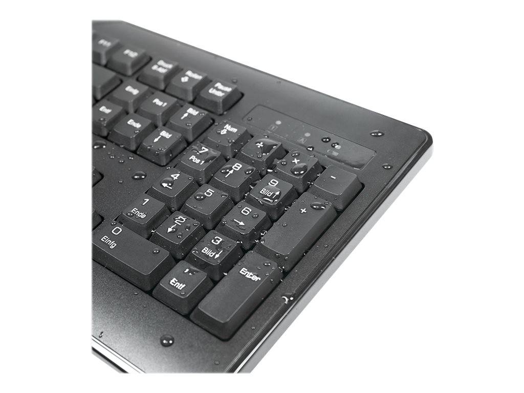 Logilink Tastatur & Maus ComboSet 2.4GHz, 1000DPI Maus schw. - ID0194