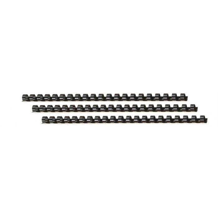 GENIE Spiralbinderücken 6mm schwarz 50 Stk, Genie 11181 11181 (BILD1)