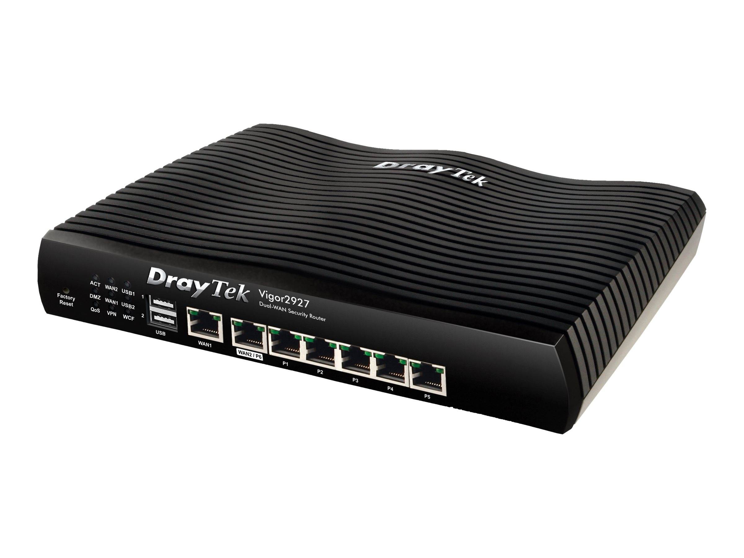 DrayTek Vigor 2927 Dual-WAN Security Firewall VPN Rou. retail DrayTek Vigor 2927 Dual-WAN Security Firewall VPN Rou. retail
