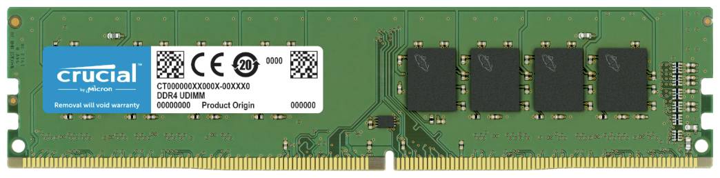 DDR4 8GB PC 3200 CL22 Crucial Value 1,2V - CT8G4DFRA32A