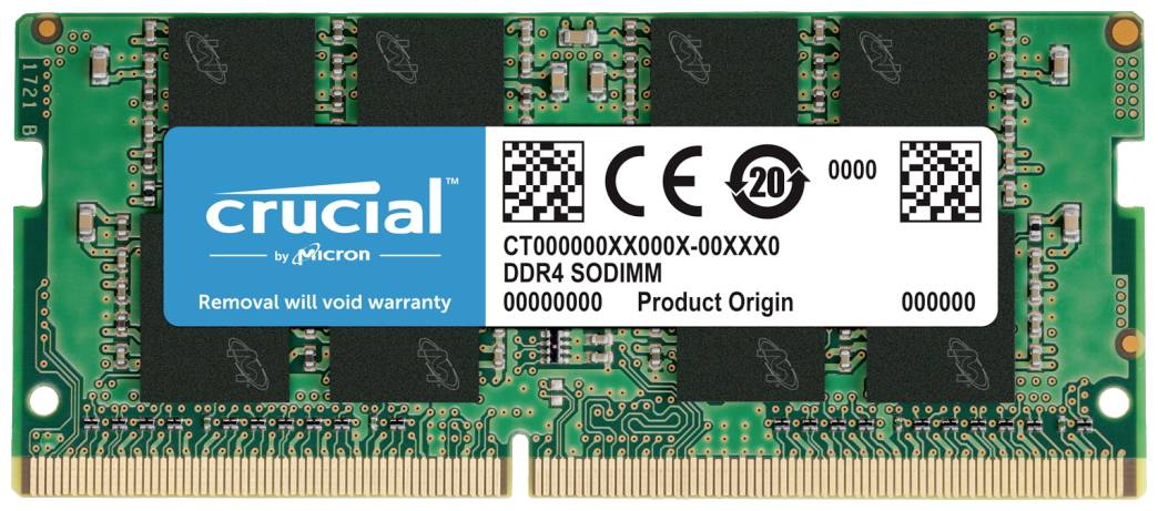 SO DDR4 16GB PC 3200 CL22 Crucial Value 1,2V SO DDR4 16GB PC 3200 CL22 Crucial Value 1,2V