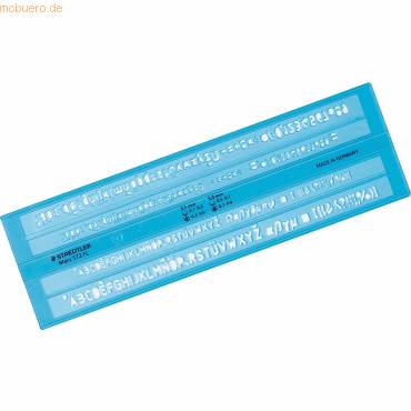 STAEDTLER Schriftschablone 3,5mm + 5mm Zeichnen,Malen,Basteln
