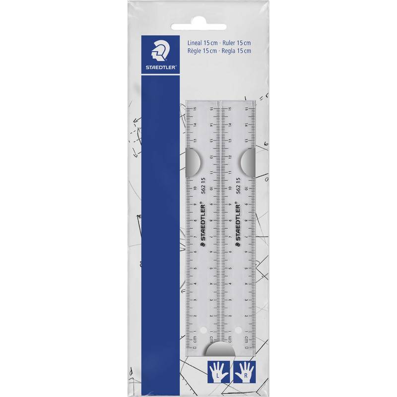 STAEDTLER Lineale 15 cm Kunstst. transp. Zeichnen,Malen,Basteln