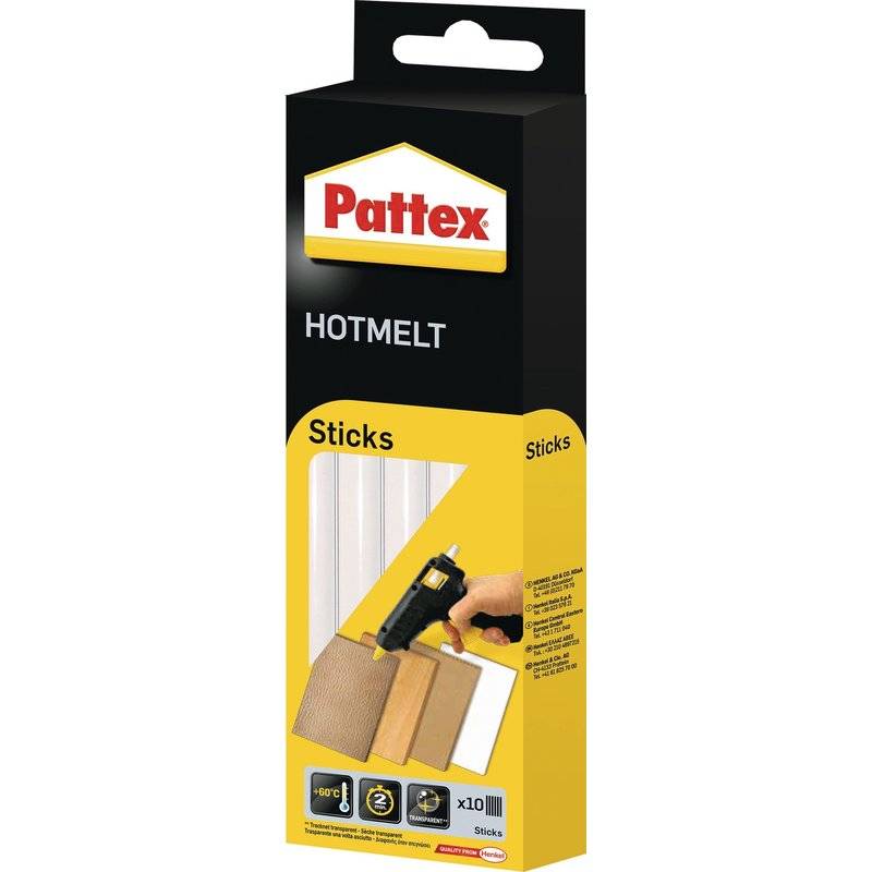 Pattex Heißkleber Patronen Hot Supermatic, 9H PTK6 - 9H PTK6