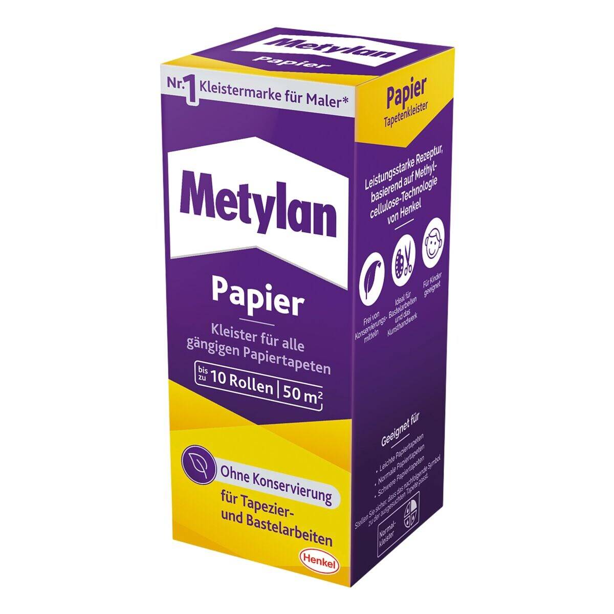 Metylan Tapetenkleister Papier 125g - 9H MPP40