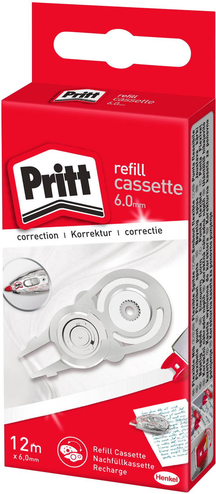 Pritt Korrektur Refill flex Roller, Nachfüllkassette 985 Heften,Lochen,Kleben