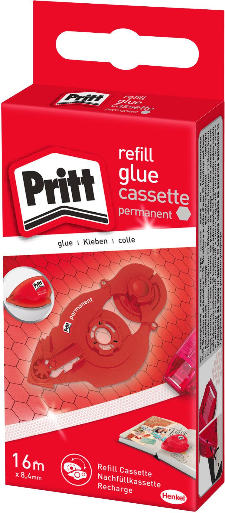 Pritt Refill Kleberoller, Kassette, B: 8,4mm, L: 16m, perm. - 9H ZRXPH