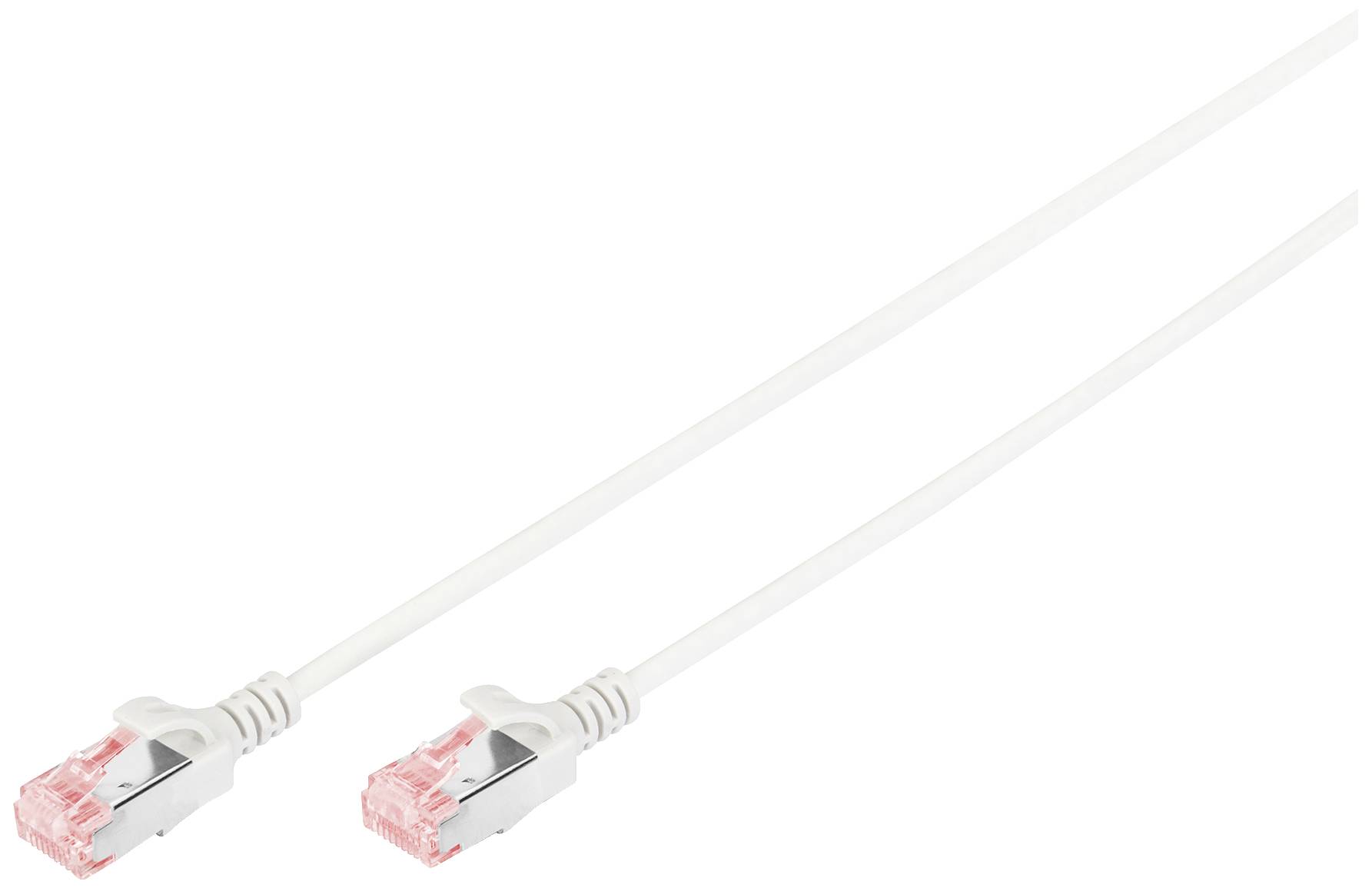 DIGITUS Patchkabel CAT 6 U/FTP Slim 10m grau Patchkabel RJ45