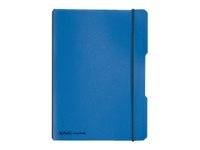 Herlitz Notizheft my.book flex A5 PP 40Bl. kariert blau - 11361532
