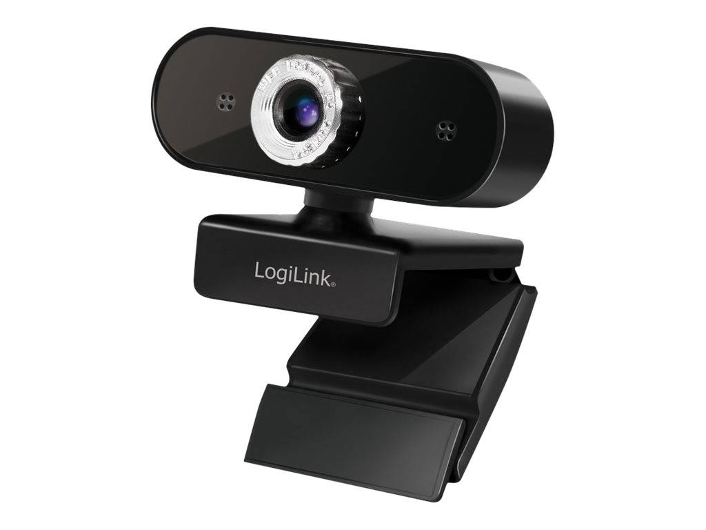 Logilink Webcam 1080p FHD Webcam + Mikrofon schwarz Webcams