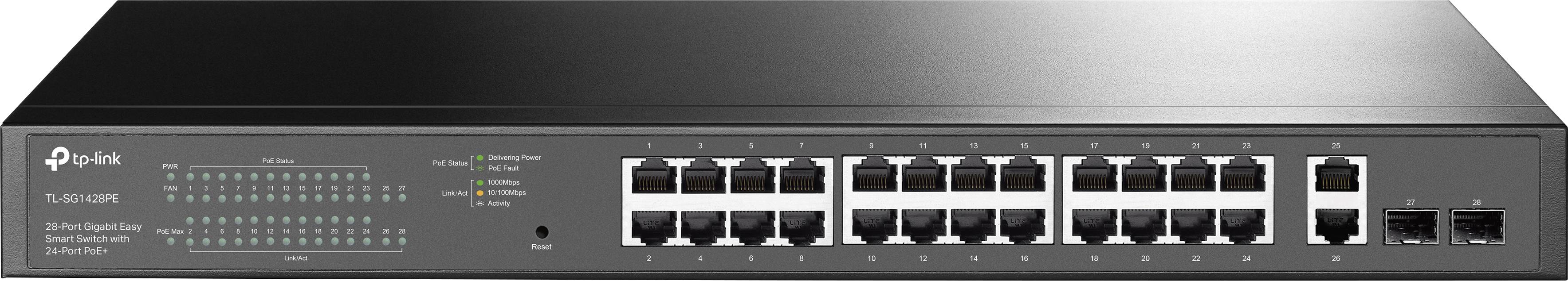 TP-Link Switch 28x GE TL-SG1428PE (davon 24xPOE+)