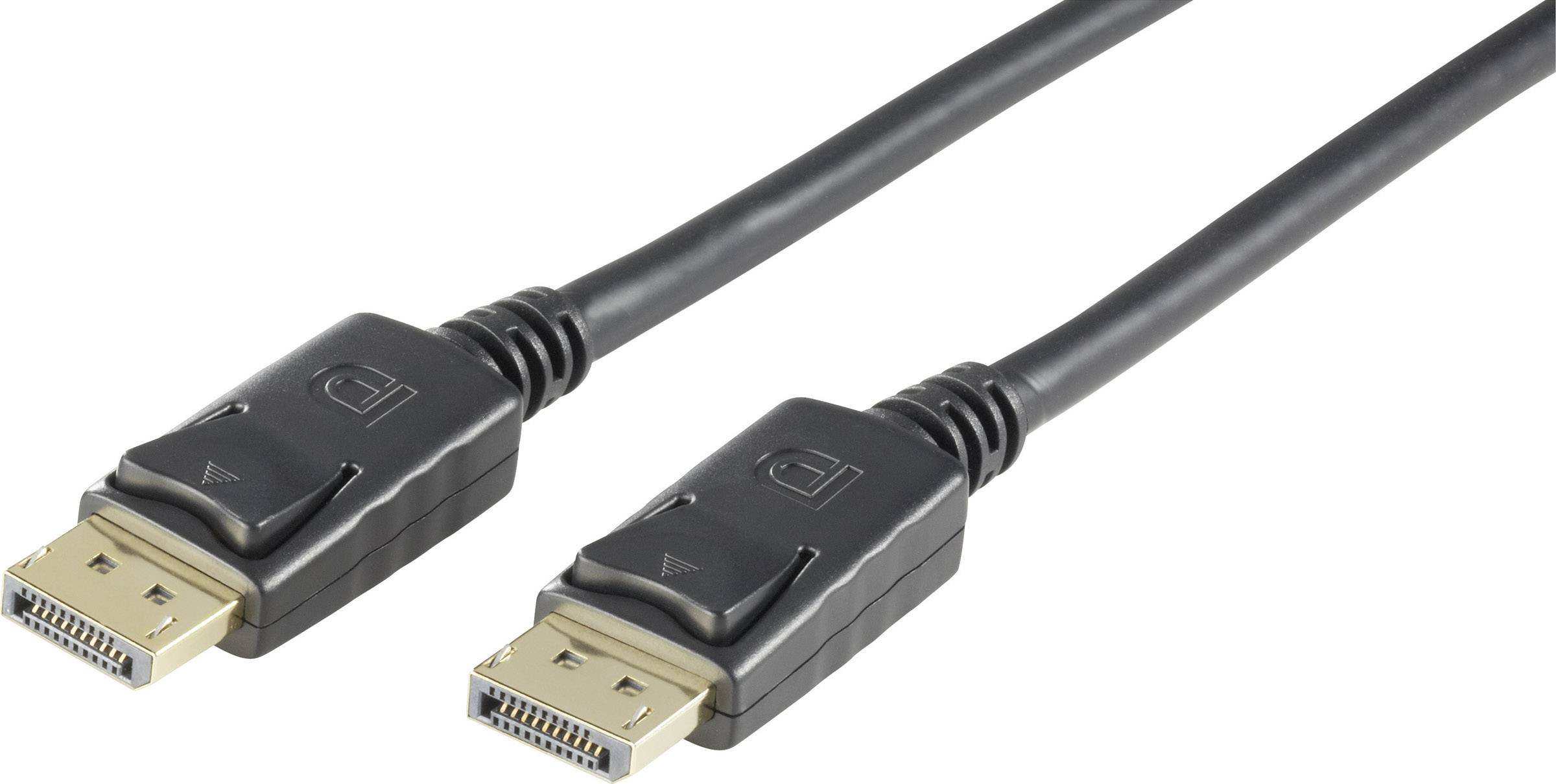 DIGITUS DisplayPortKabel DPort -> DPort St/St 4K 2m - AK-340100-020-S