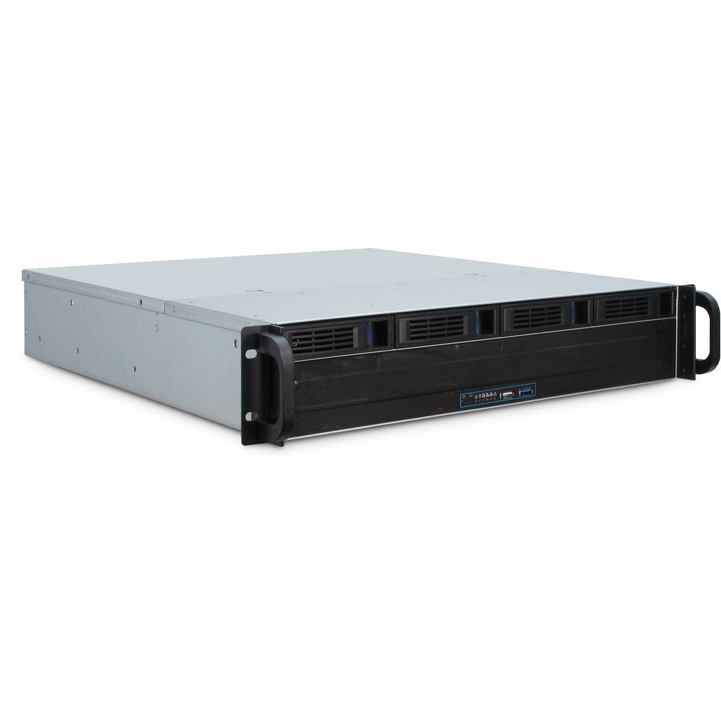 Inter-Tech 48.3cm IPC 2U-2404L 2HE STORAGE S-ATA!