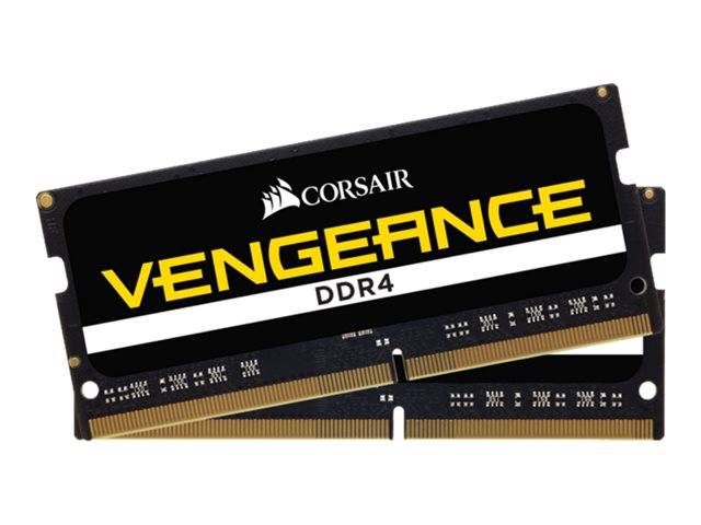SO DDR4  16GB PC 3200 CL22 CORSAIR VENGEANCE Black retail