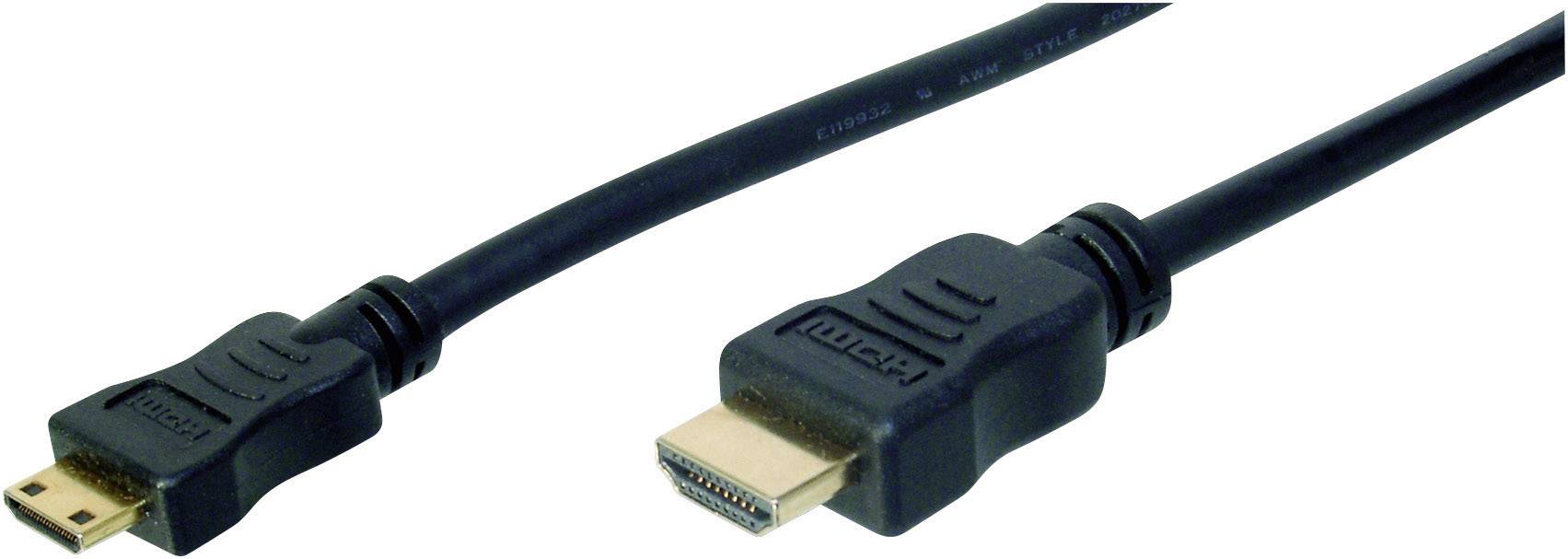 DIGITUS High Speed HDMI Anschlusskabel, 2m, schwarz - AK-330106-020-S