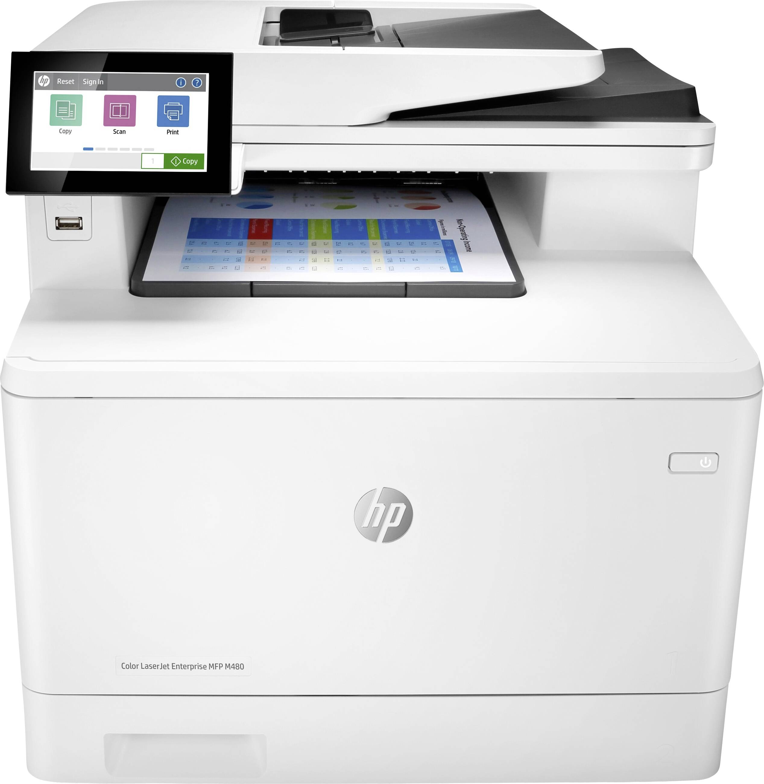 HP Color Laserjet Enterprise M480f 3QA55A#B19 - 3QA55A#B19