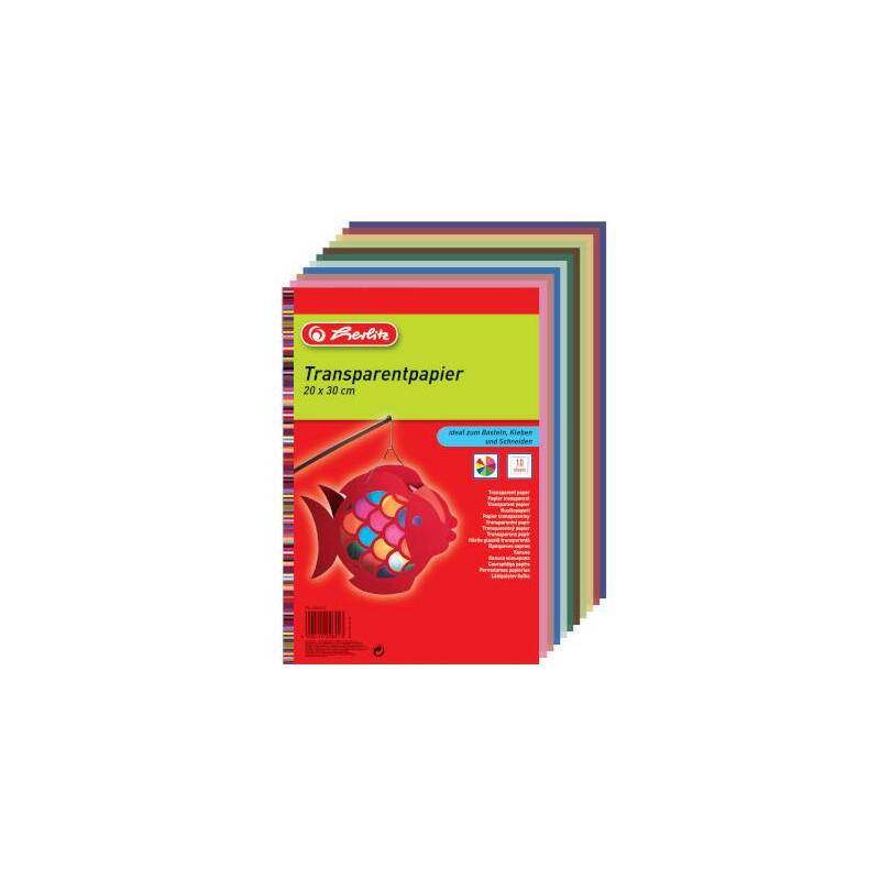 Herlitz Transparentpapier 20x30cm 10 Blatt - 246413