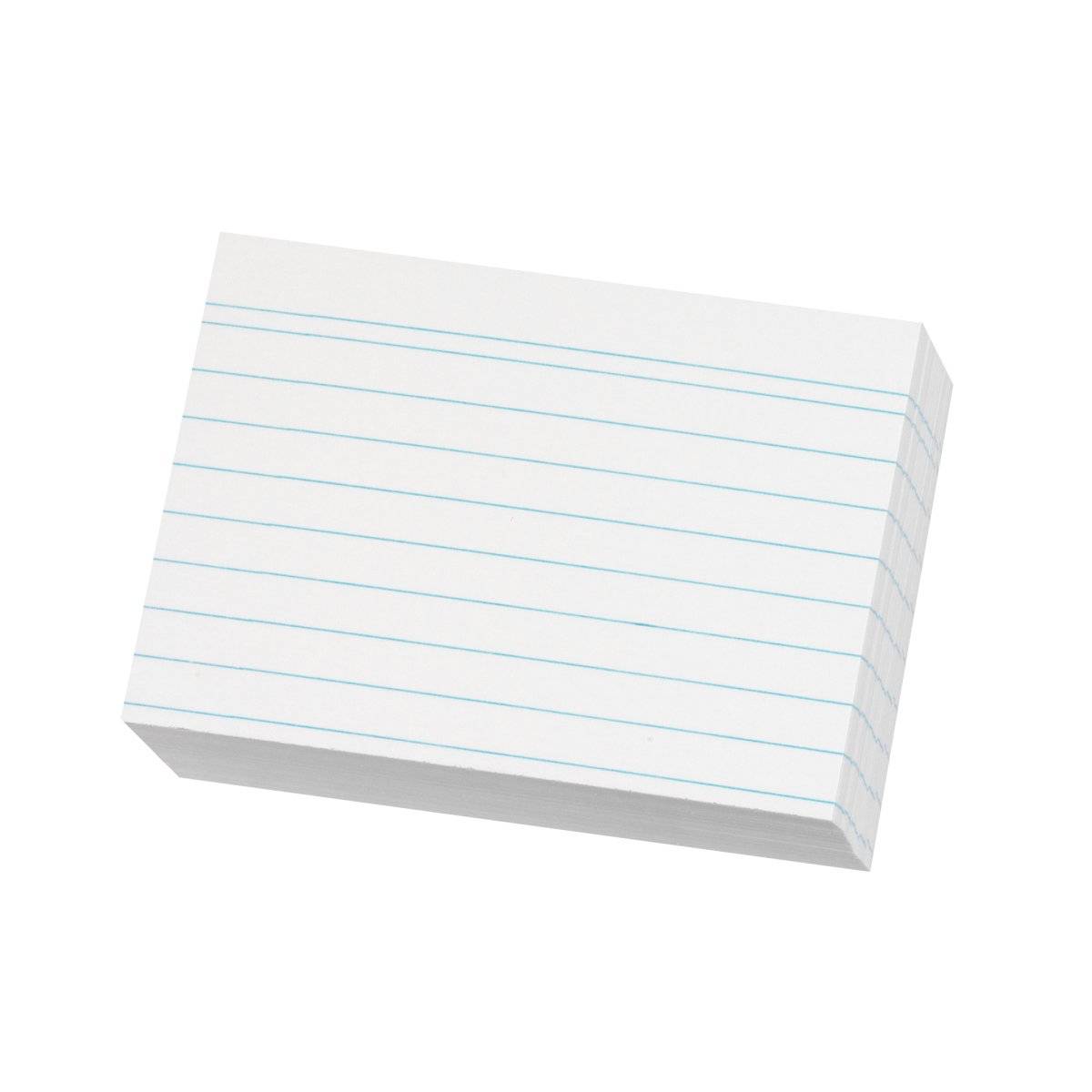 Herlitz Karteikarte A8 liniert weiß 120g 200er Packung - 1150887