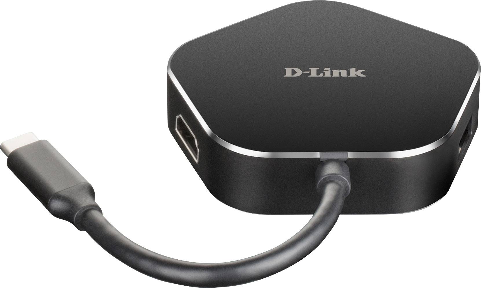 D-Link DUB-M420  4-in-1 USB-C Hub mit HDMI/USB-PD retail