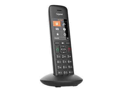 Gigaset C570 HX schwarz int. Mobilteil + Ladeschale - S30852-H2861-R101