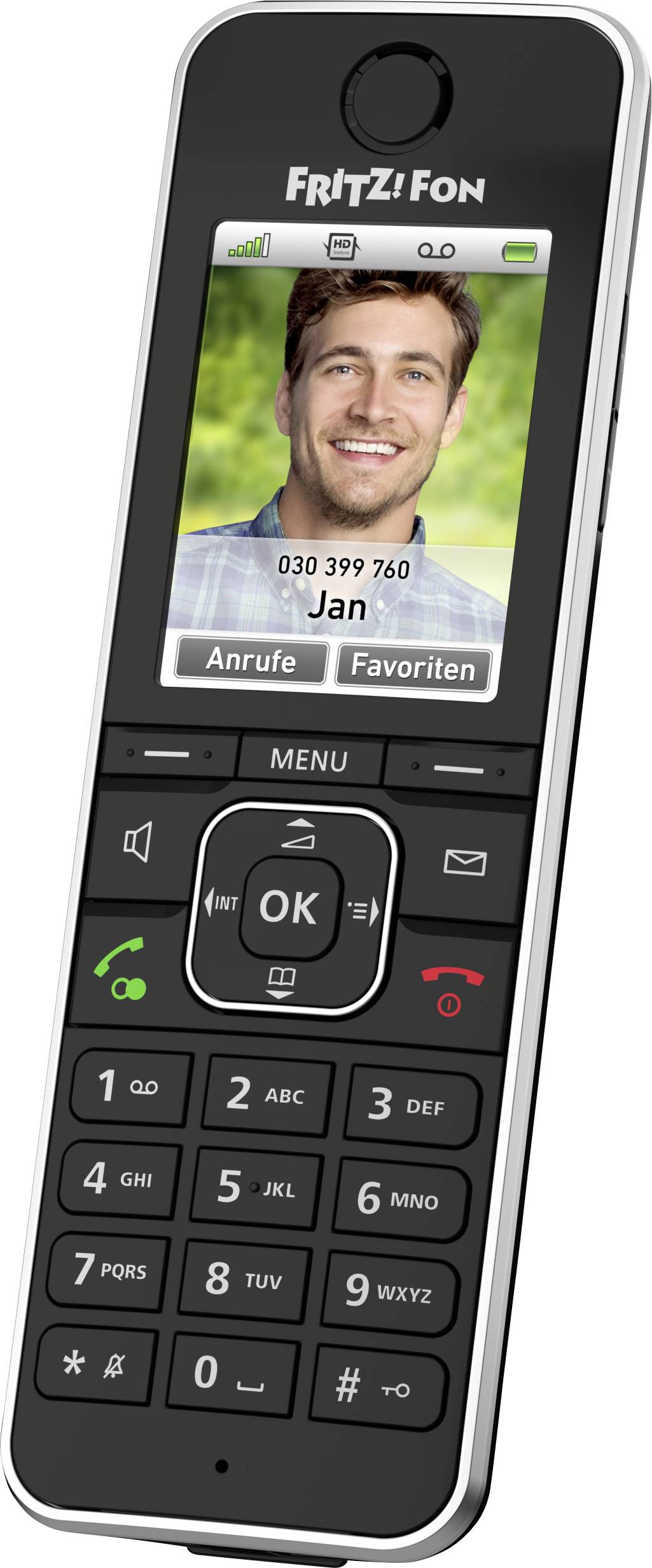 AVM FRITZ!Fon C6 schwarz (Farbdisplay) retail - 20002964