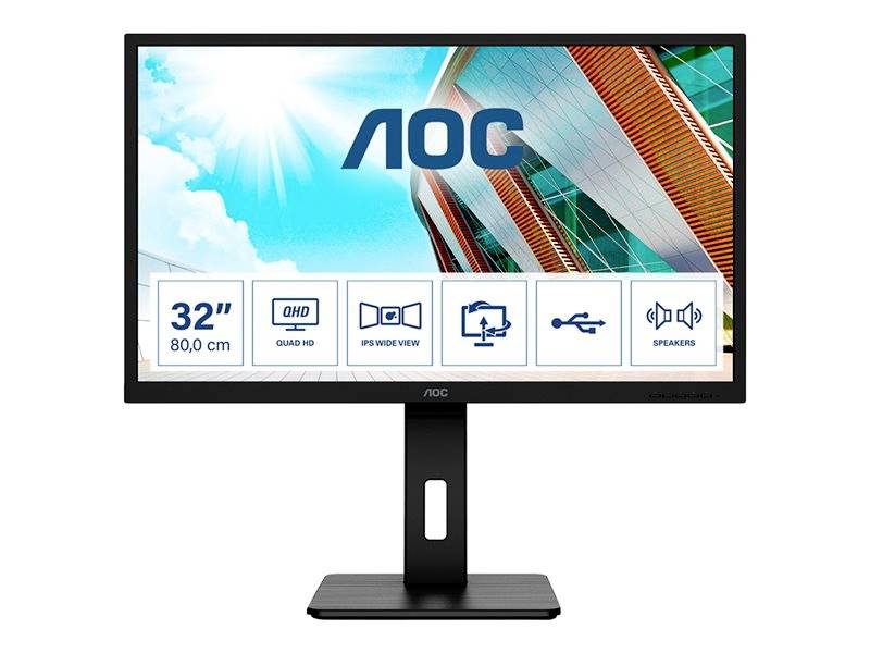 AOC 80,0cm (31,5) Q32P2 16:09 2xHDMI+DP+USB IPS - Q32P2
