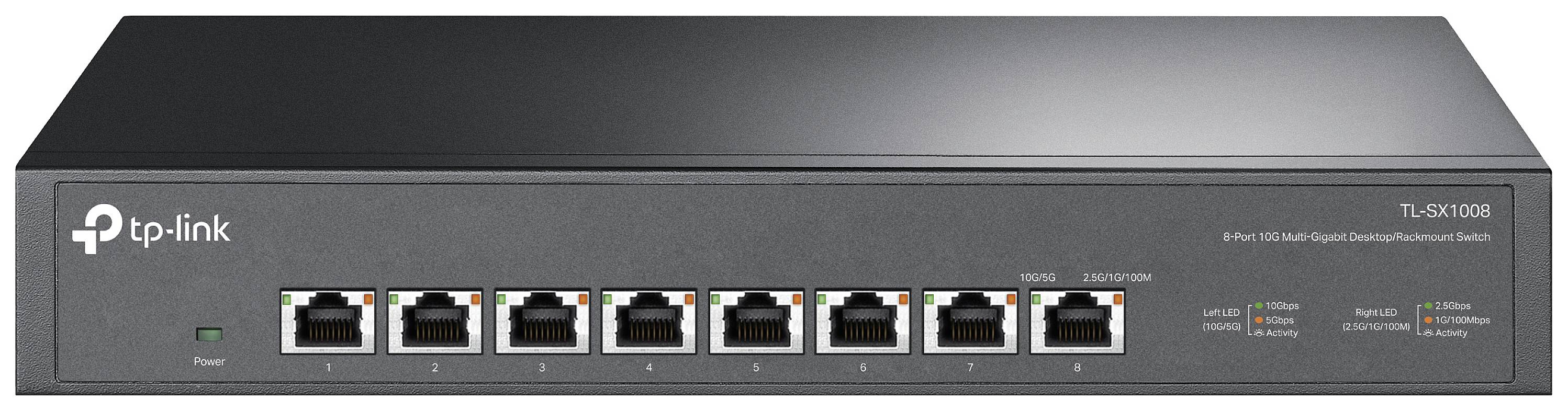TP-Link Switch 8x 10G Multi-Gigabit TL-SX1008 - TL-SX1008(UN)