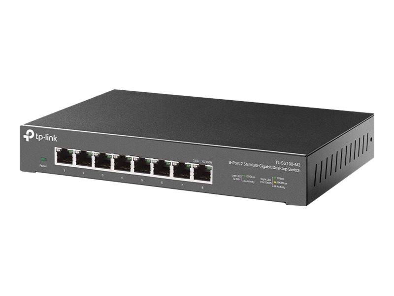 TP-Link Switch 8x 2.5G Multi-Gigabit TL-SG108-M2 - TL-SG108-M2(UN)