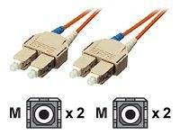 4015867115893 - Equip LWL Patchkabel SC->SC  100m Multimode Duplex OM1   or Polybeutel