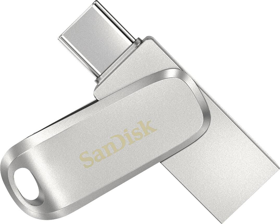 USB-Stick 64GB SanDisk Ultra Dual Luxe USB Typ C - SDDDC4-064G-G46